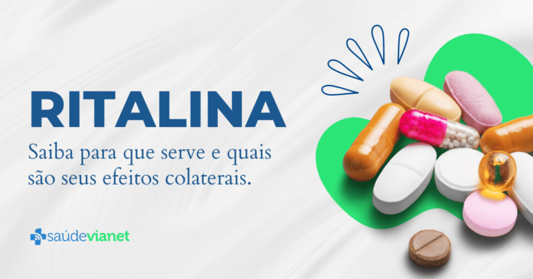 Ritalina: para que serve e efeitos colaterais - Blog Saúde Vianet 1