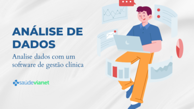Analise dados com um software de gestão clínica